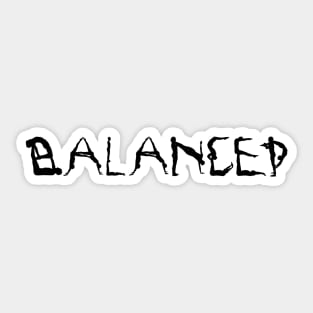 Acro Yoga - Balanced Sticker